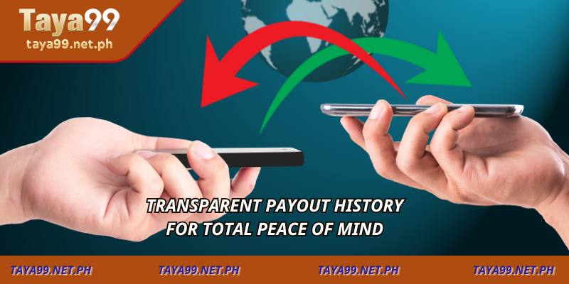 Transparent payout history for total peace of mind