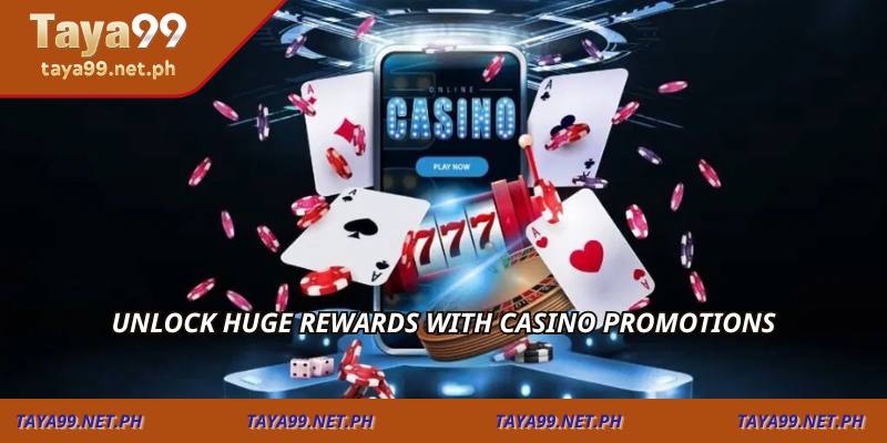 Unlock huge rewards with casino promotions