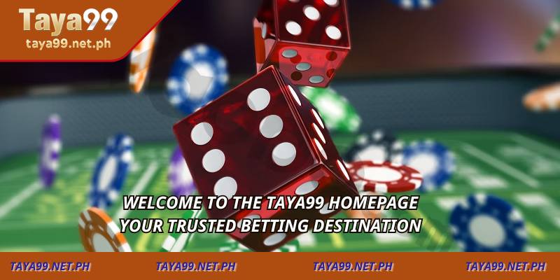 Welcome to the TAYA99 homepage your trusted betting destination