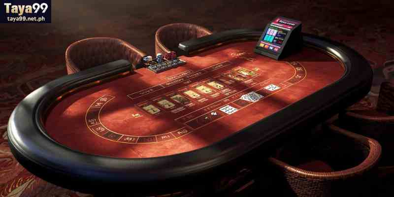 Live Dragon Tiger dealer table in online casino