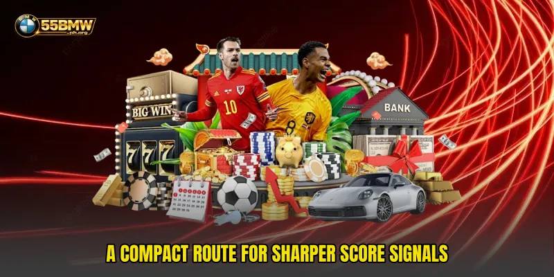 A compact route for sharper score signals