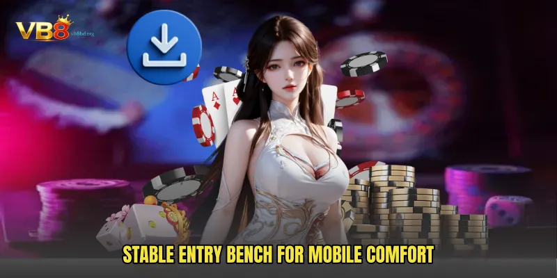 Stable Entry Bench For Mobile Comfort